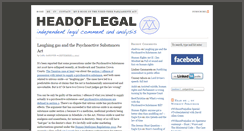 Desktop Screenshot of headoflegal.com